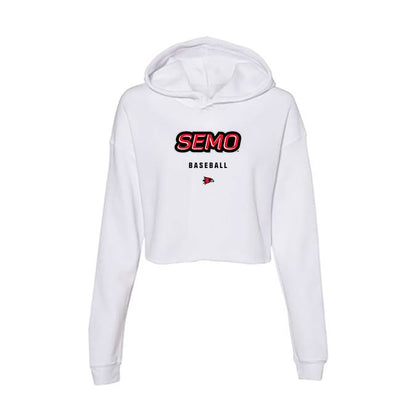 SEMO - NCAA Baseball : Brice Cox - Women's Crop Fleece Hoodie-0