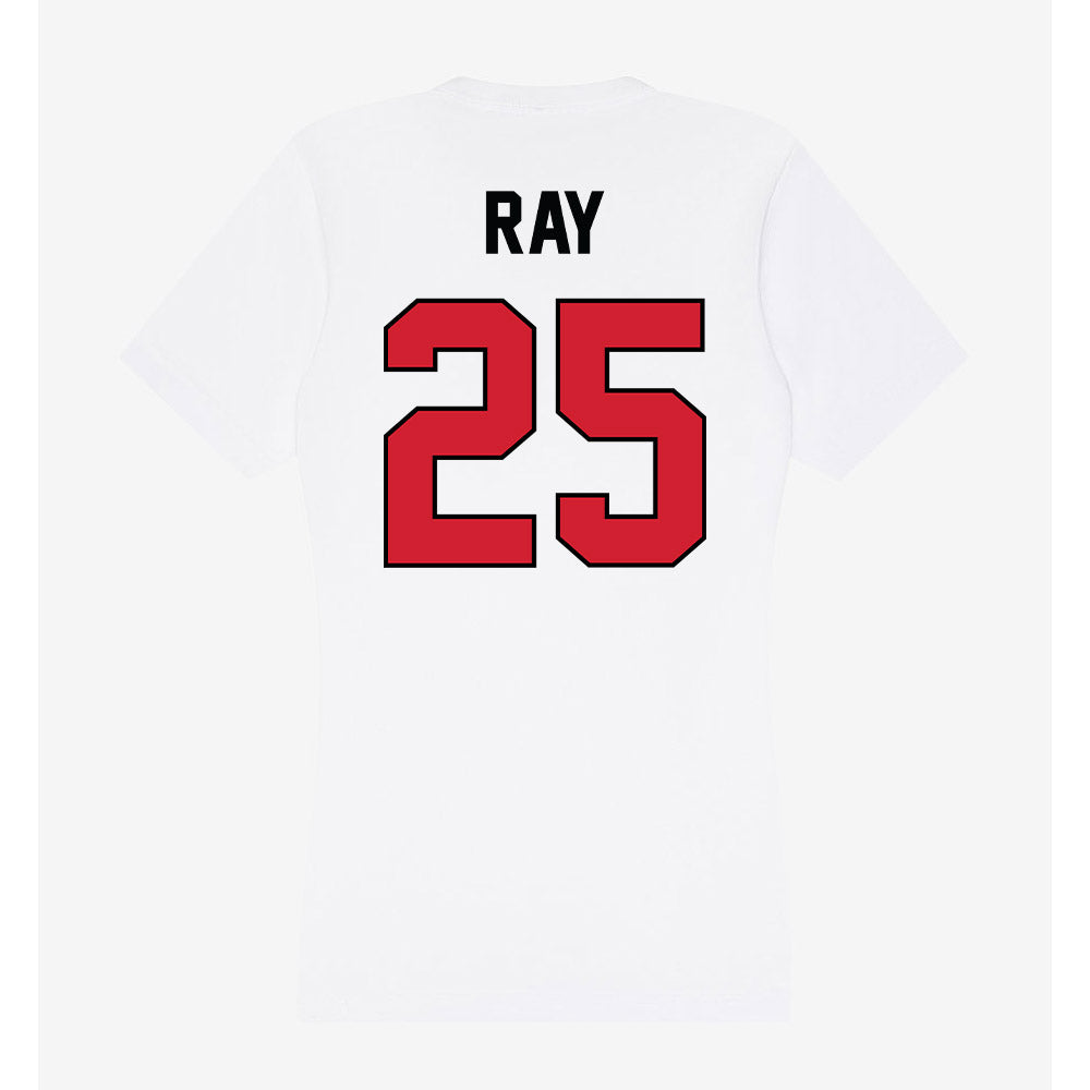 UNLV - NCAA Football : Rogerick Ray - Women's V-Neck T-Shirt-1