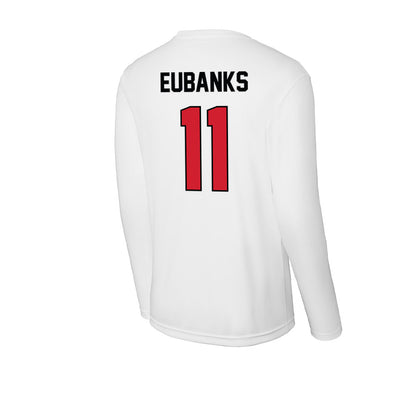 UNLV - NCAA Football : Jordan Eubanks - Activewear Long Sleeve T-Shirt-1