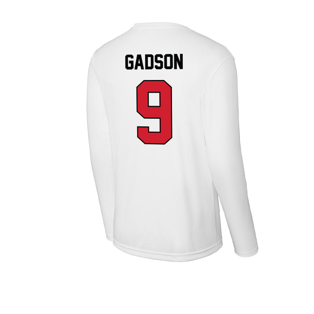 UNLV - NCAA Football : Quentin Gadson - Activewear Long Sleeve T-Shirt-1