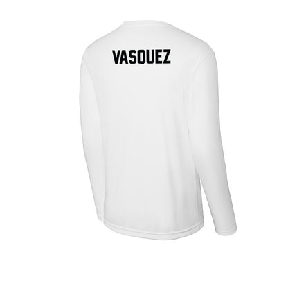 UNLV - NCAA Women's Track & Field : Angelina Vasquez - Activewear Long Sleeve T-Shirt-1