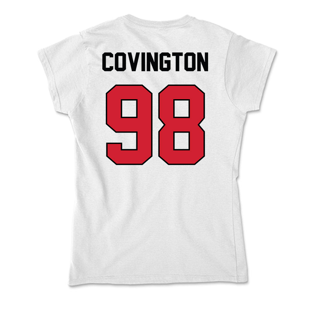 UNLV - NCAA Football : Jordan Covington - Soft Style Women’s T-Shirt-1