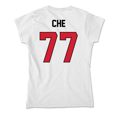 UNLV - NCAA Men's Basketball : Myles Che - Soft Style Women’s T-Shirt-1