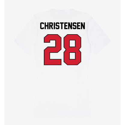 UNLV - NCAA Football : Logan Christensen - Women's V-Neck T-Shirt-1