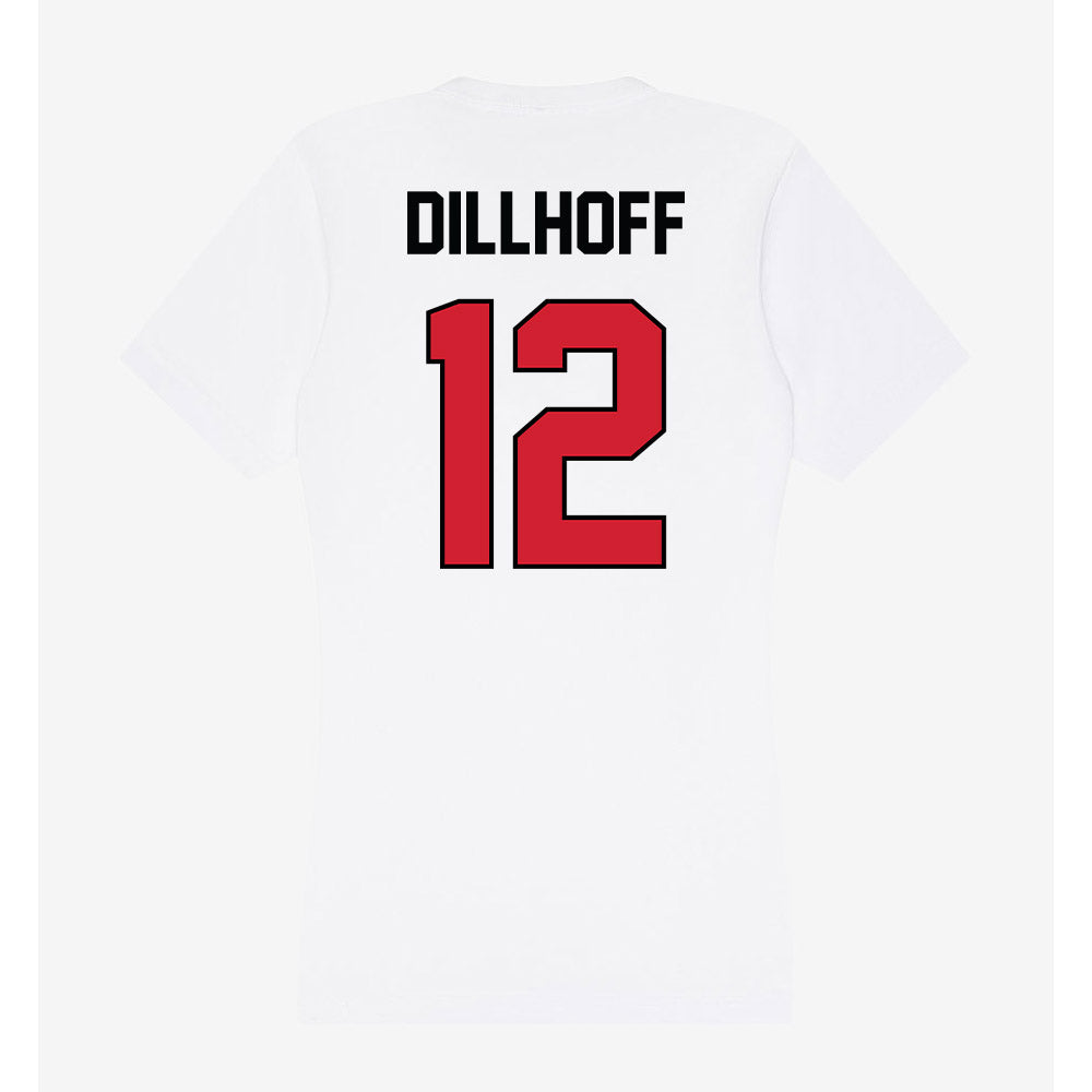 UNLV - NCAA Baseball : Parker Dillhoff - Women's V-Neck T-Shirt-1