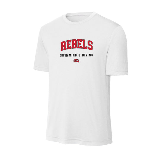 UNLV - NCAA Men's Swimming & Diving : Aidan Favela - Activewear T-Shirt-0