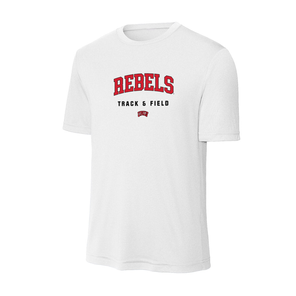 UNLV - NCAA Women's Track & Field : Angelina Vasquez - Activewear T-Shirt-0