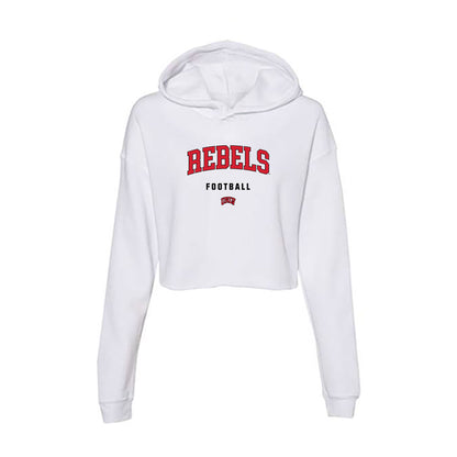 UNLV - NCAA Football : Denver Harris - Women's Crop Fleece Hoodie-0