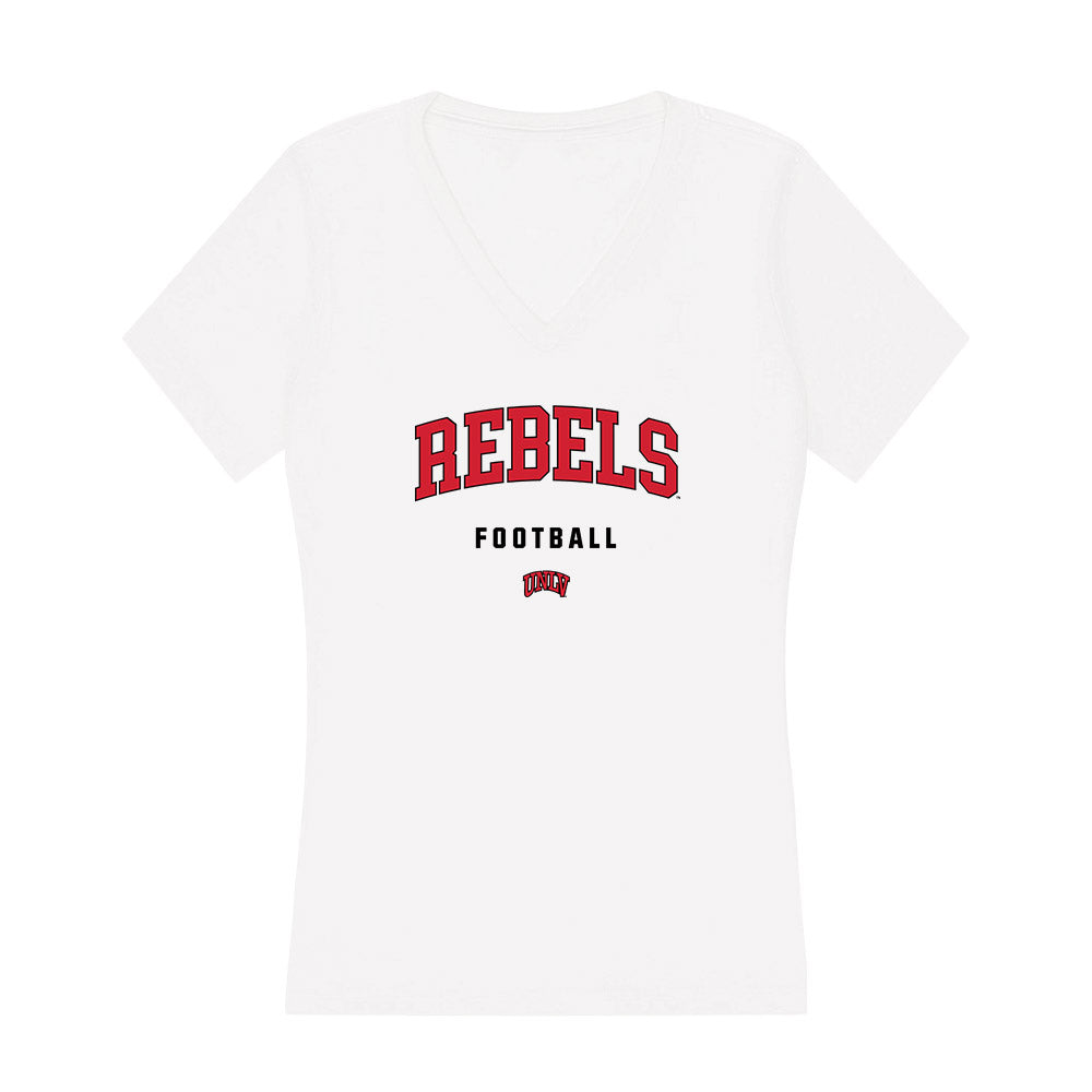 UNLV - NCAA Football : Denver Harris - Women's V-Neck T-Shirt-0