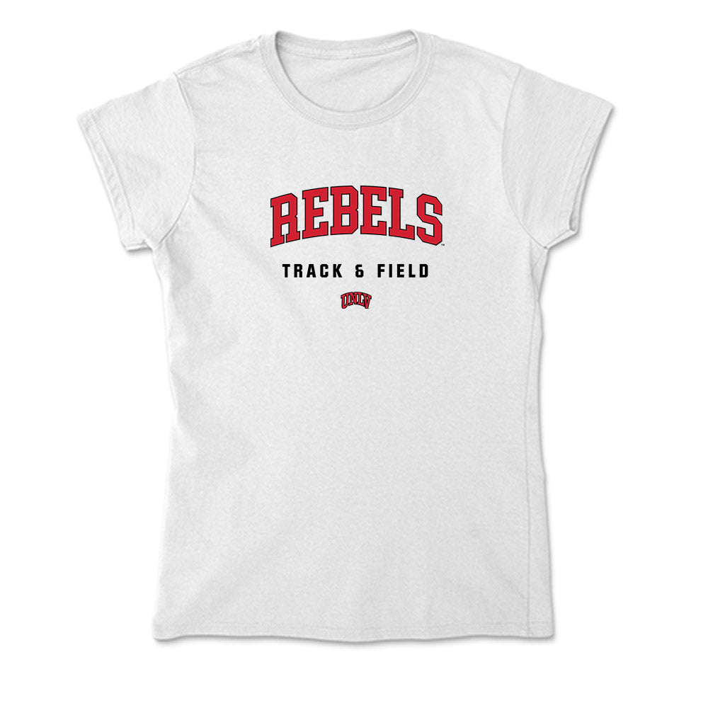 UNLV - NCAA Women's Track & Field : Morgan Quinn - Soft Style Women’s T-Shirt-0
