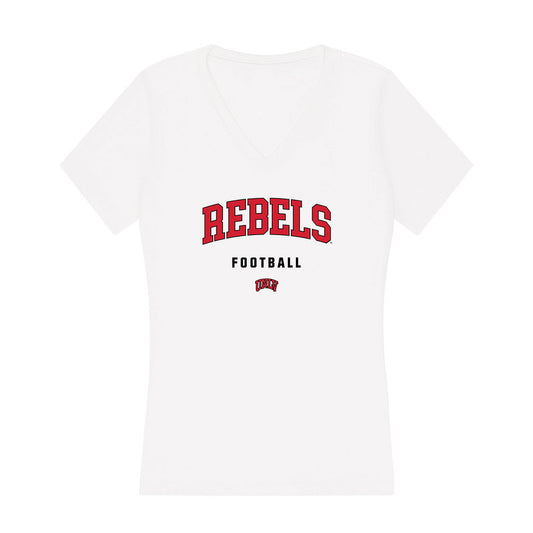 UNLV - NCAA Football : Mohammad Maali - Women's V-Neck T-Shirt-0
