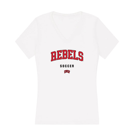 UNLV - NCAA Men's Soccer : Jayse Rand - Women's V-Neck T-Shirt-0