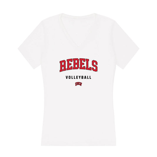 UNLV - NCAA Women's Volleyball : Rheanna Deen-Jackson - Women's V-Neck T-Shirt-0