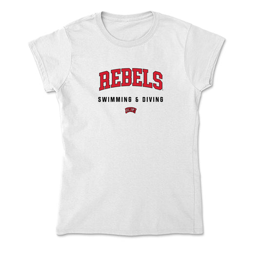 UNLV - NCAA Men's Swimming & Diving : Aidan Favela - Soft Style Women’s T-Shirt-0