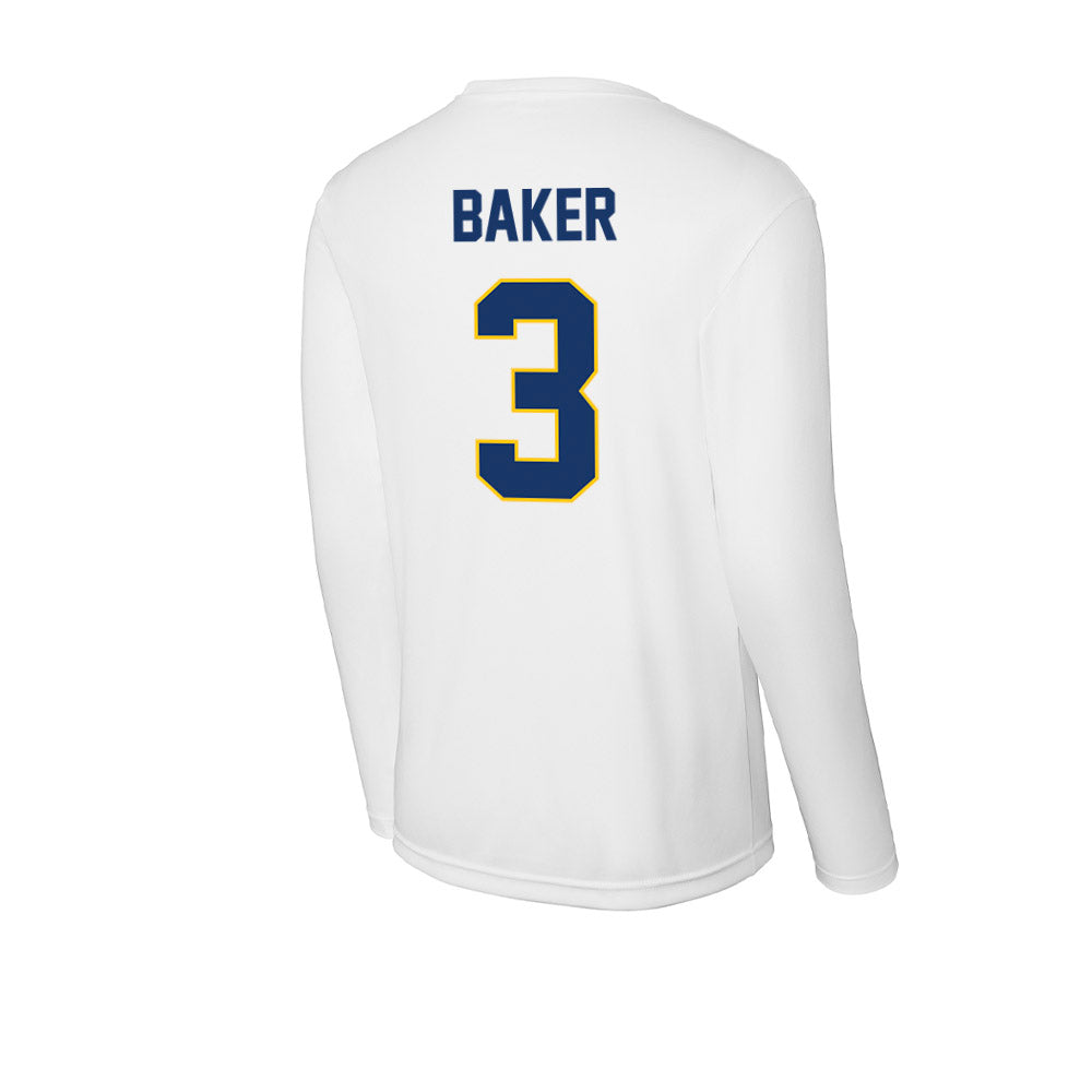 Drexel - NCAA Women's Basketball : Amaris Baker - Activewear Long Sleeve T-Shirt-1