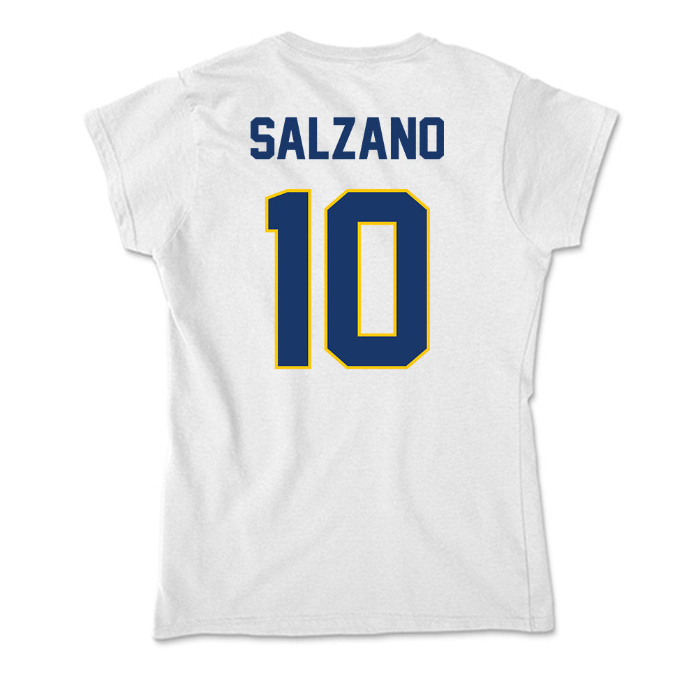 Drexel - NCAA Women's Soccer : Adriana Salzano - Soft Style Women’s T-Shirt-1