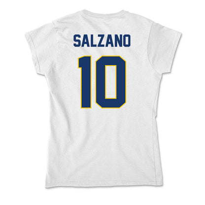 Drexel - NCAA Women's Soccer : Adriana Salzano - Soft Style Women’s T-Shirt-1