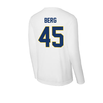 Drexel - NCAA Men's Lacrosse : Jack Berg - Activewear Long Sleeve T-Shirt-1