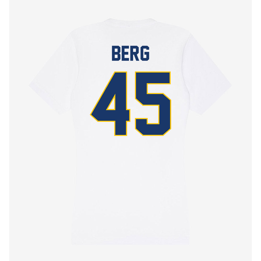 Drexel - NCAA Men's Lacrosse : Jack Berg - Women's V-Neck T-Shirt-1