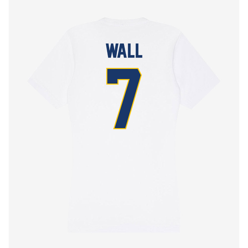 Drexel - NCAA Women's Lacrosse : Ellie Wall - Women's V-Neck T-Shirt-1