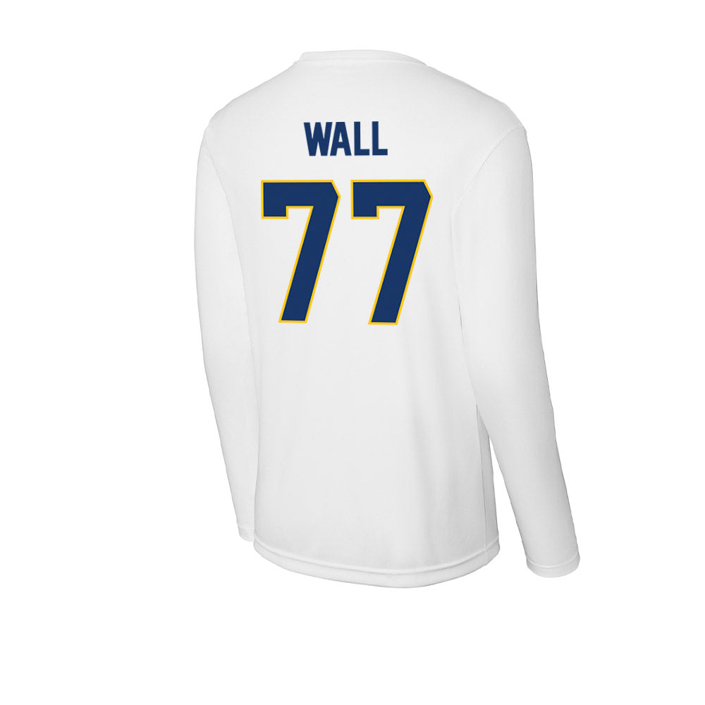 Drexel - NCAA Men's Lacrosse : Lincoln Wall - Activewear Long Sleeve T-Shirt-1