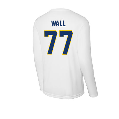 Drexel - NCAA Men's Lacrosse : Lincoln Wall - Activewear Long Sleeve T-Shirt-1