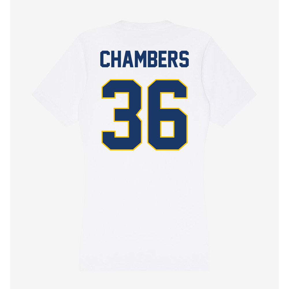 Drexel - NCAA Men's Lacrosse : Alex Chambers - Women's V-Neck T-Shirt-1