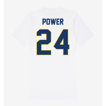 Drexel - NCAA Women's Soccer : Reese Power - Women's V-Neck T-Shirt-1