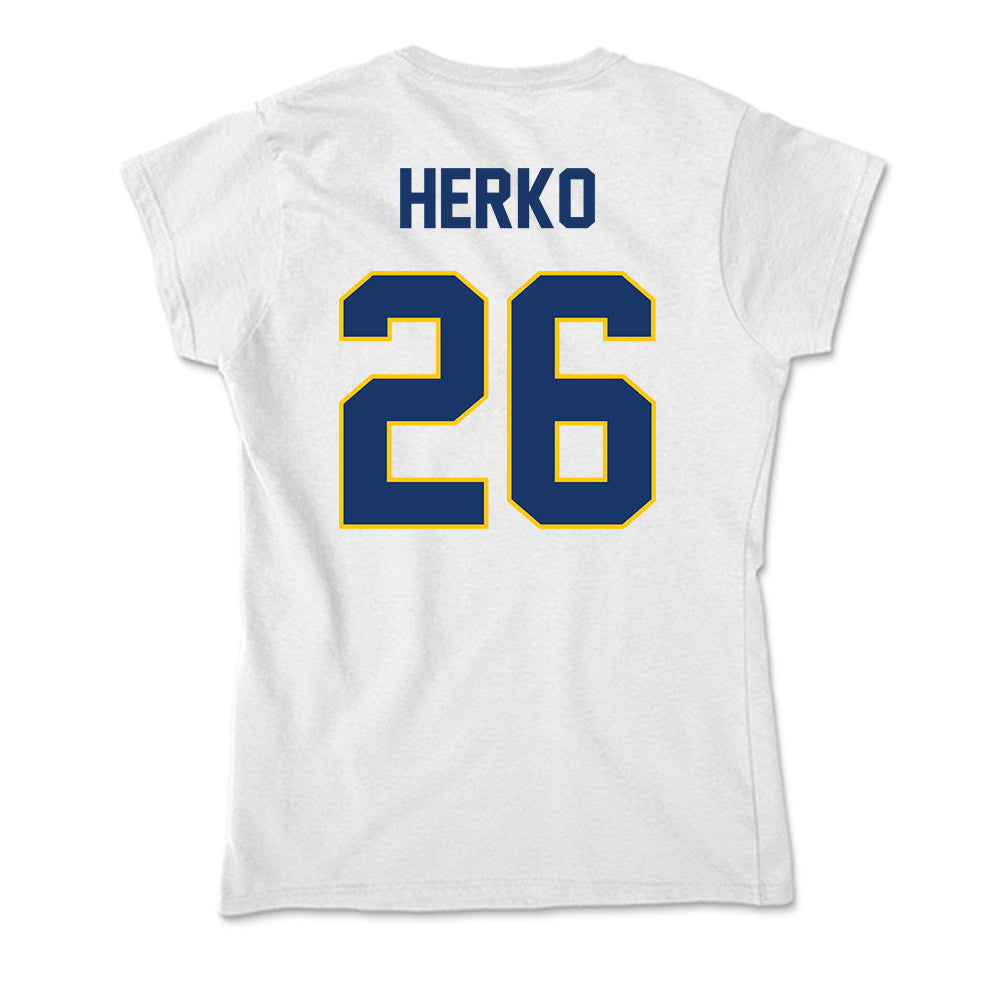Drexel - NCAA Women's Soccer : Emma Herko - Soft Style Women’s T-Shirt-1