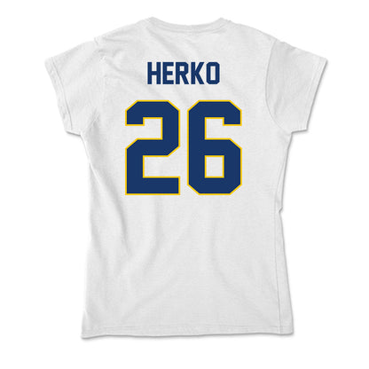 Drexel - NCAA Women's Soccer : Emma Herko - Soft Style Women’s T-Shirt-1