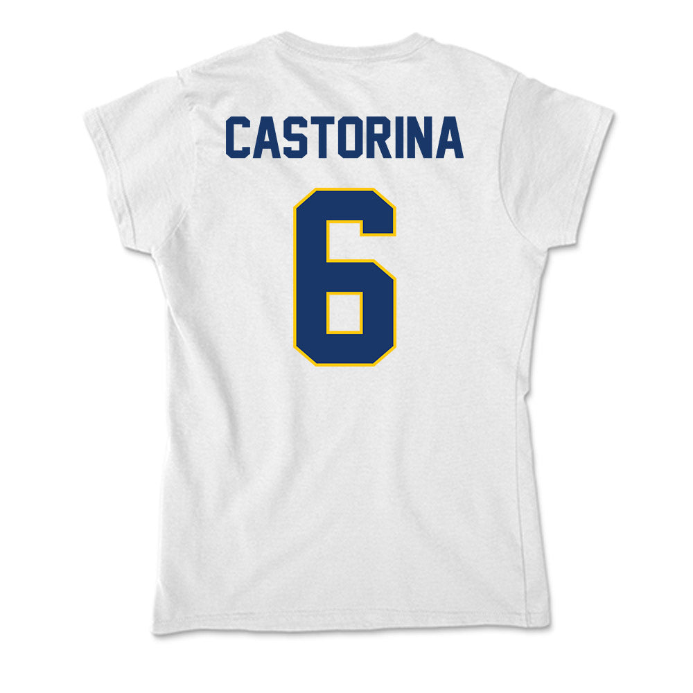 Drexel - NCAA Women's Soccer : Jessica Castorina - Soft Style Women’s T-Shirt-1