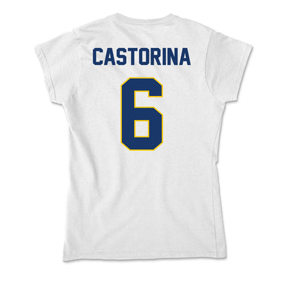 Drexel - NCAA Women's Soccer : Jessica Castorina - Soft Style Women’s T-Shirt-1