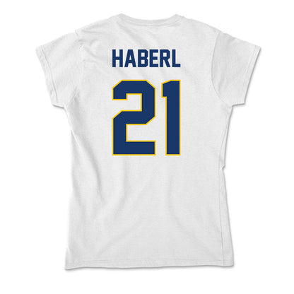 Drexel - NCAA Men's Soccer : Maximilian Haberl - Soft Style Women’s T-Shirt-1