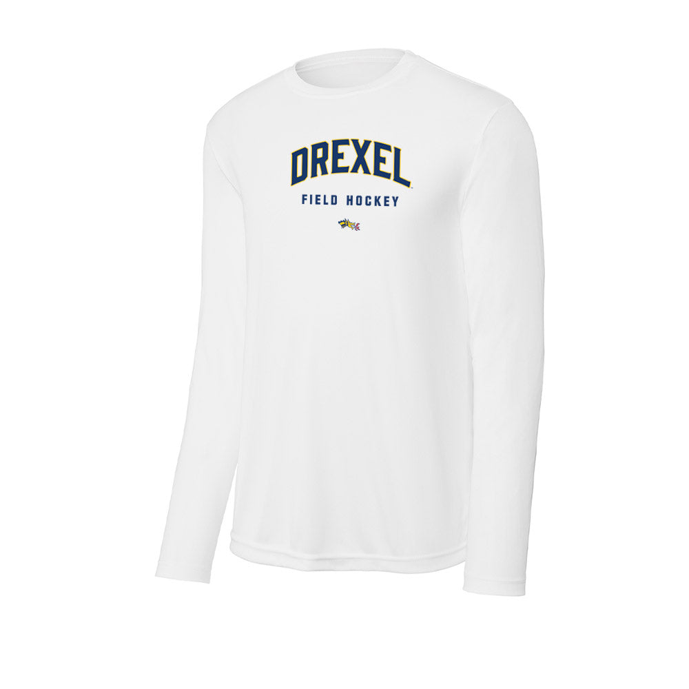 Drexel - NCAA Women's Field Hockey : Natali Foster - Activewear Long Sleeve T-Shirt-0