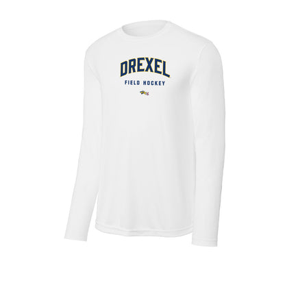 Drexel - NCAA Women's Field Hockey : Natali Foster - Activewear Long Sleeve T-Shirt-0