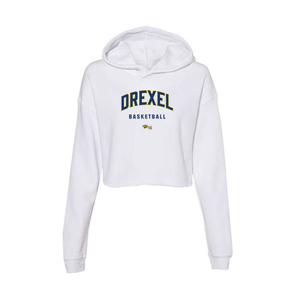 Drexel - NCAA Women's Basketball : Amaris Baker - Women's Crop Fleece Hoodie-0