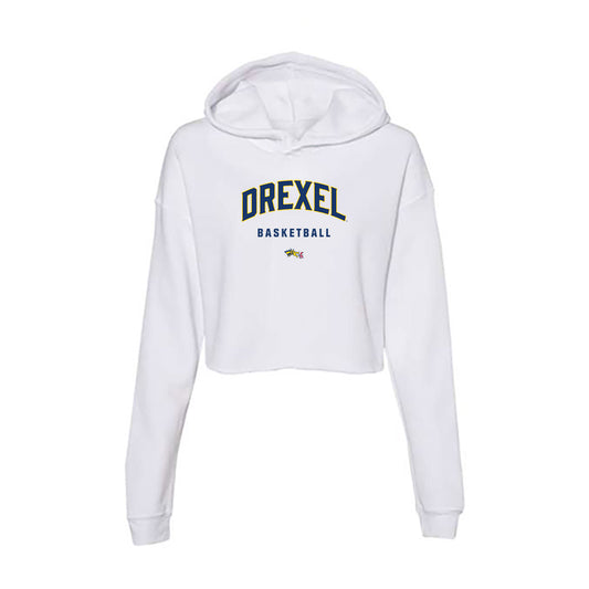 Drexel - NCAA Women's Basketball : Amaris Baker - Women's Crop Fleece Hoodie-0