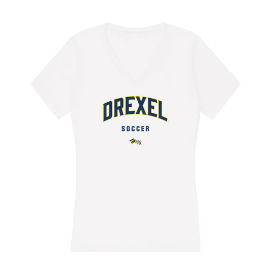 Drexel - NCAA Men's Soccer : Jack Shannon - Women's V-Neck T-Shirt-0