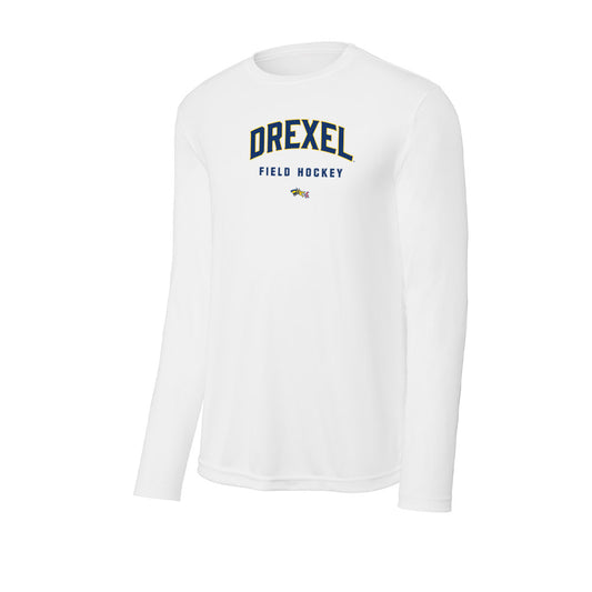Drexel - NCAA Women's Field Hockey : Valentine Van Hellemont - Activewear Long Sleeve T-Shirt-0