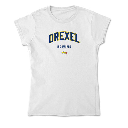 Drexel - NCAA Men's Rowing : Riccardo Bouehi - Soft Style Women’s T-Shirt-0