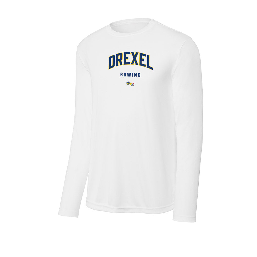 Drexel - NCAA Men's Rowing : James Barrett - Activewear Long Sleeve T-Shirt-0