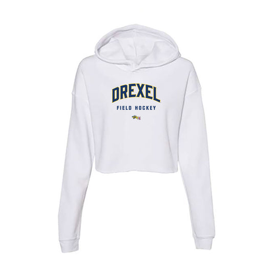 Drexel - NCAA Women's Field Hockey : Valentine Van Hellemont - Women's Crop Fleece Hoodie-0