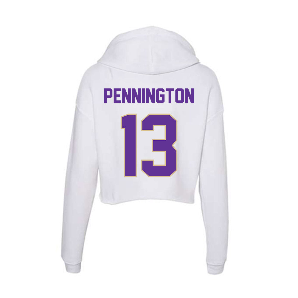 Western Carolina - NCAA Softball : Riley Pennington - Classic Shersey Women's Crop Fleece Hoodie-1