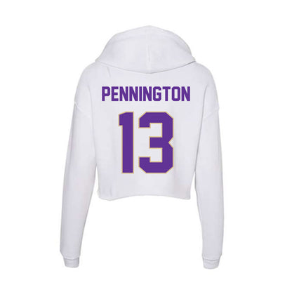 Western Carolina - NCAA Softball : Riley Pennington - Classic Shersey Women's Crop Fleece Hoodie-1