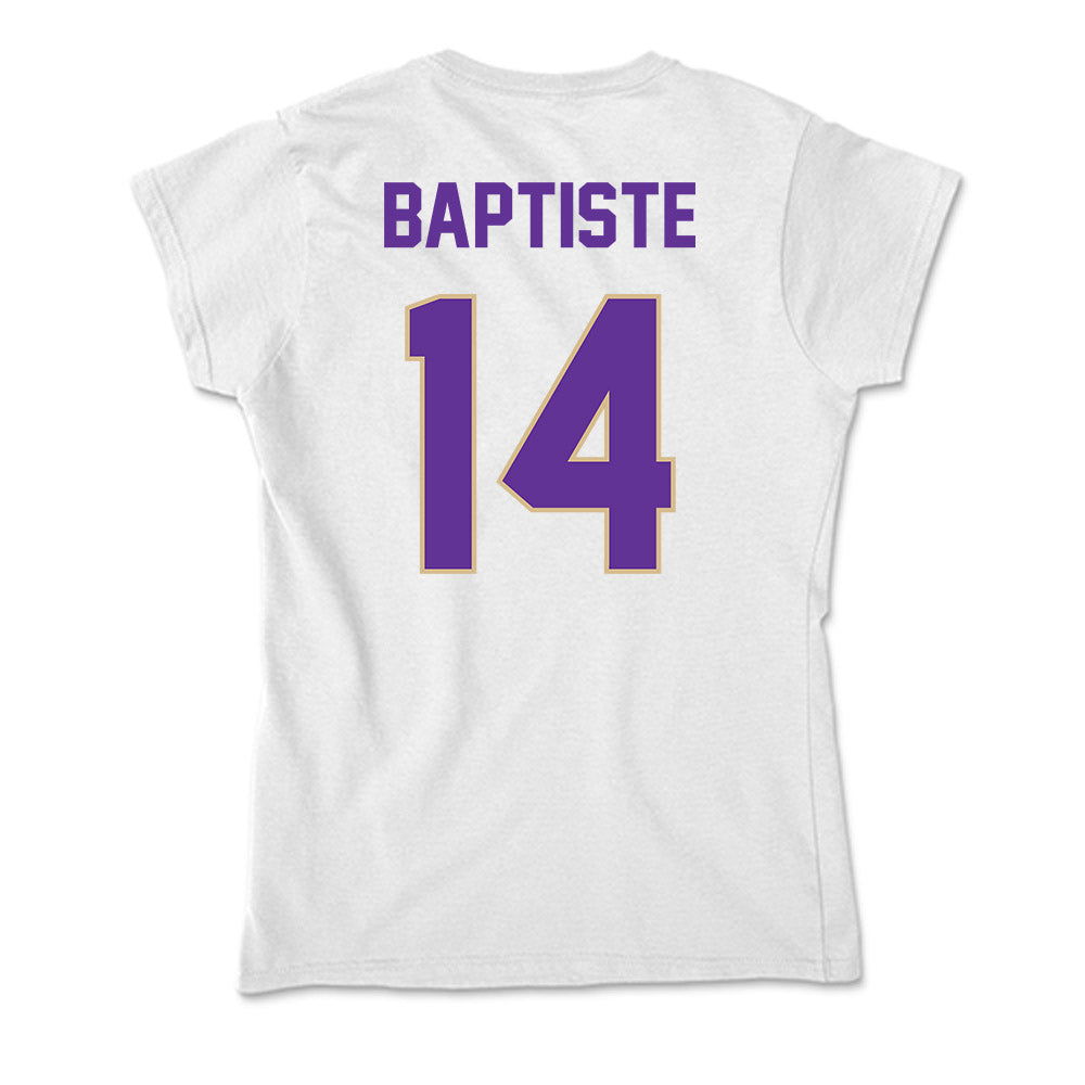Western Carolina - NCAA Football : vanier Baptiste - Classic Shersey Soft Style Women’s T-Shirt-1
