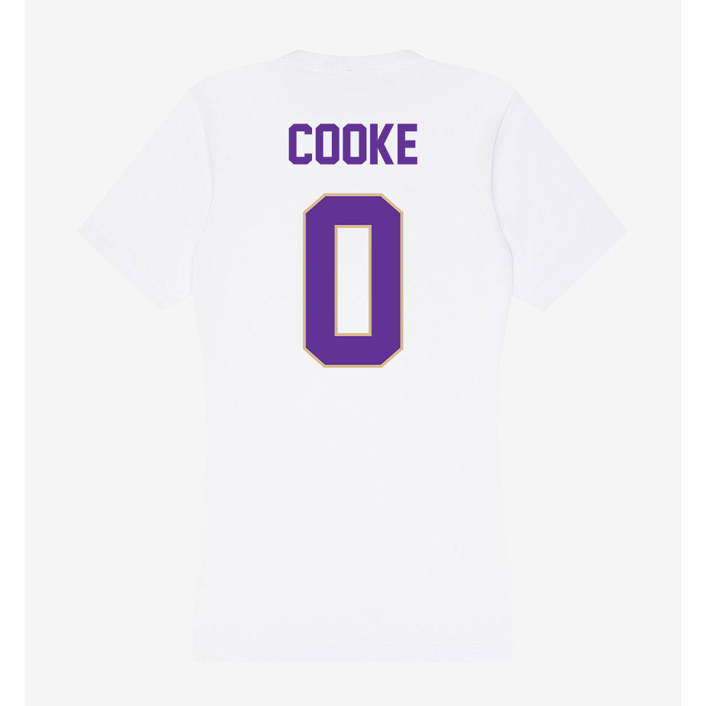 Western Carolina - NCAA Football : Cole Cooke - Classic Shersey Women's V-Neck T-Shirt-1