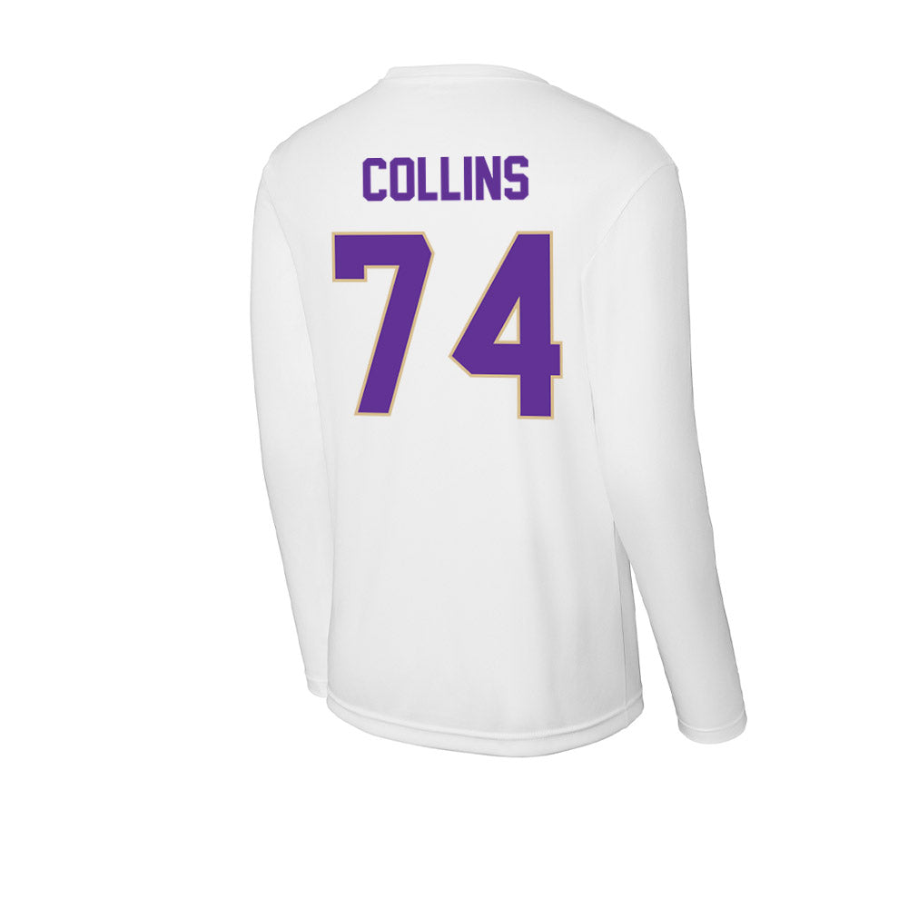 Western Carolina - NCAA Football : Elijah Collins - Classic Shersey Activewear Long Sleeve T-Shirt-1