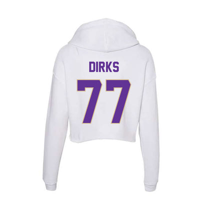 Western Carolina - NCAA Softball : Sydney Dirks - Classic Shersey Women's Crop Fleece Hoodie-1