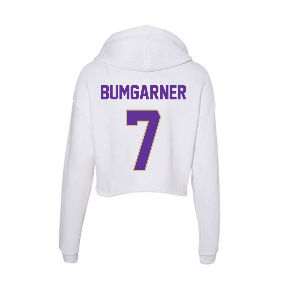 Western Carolina - NCAA Softball : Sydnee Bumgarner - Classic Shersey Women's Crop Fleece Hoodie-1