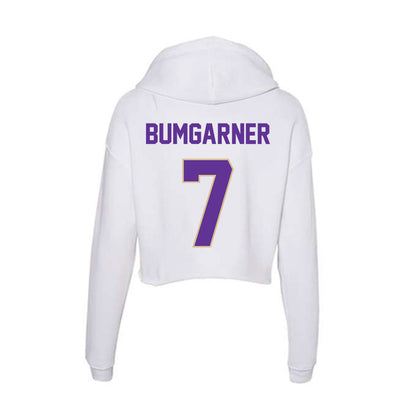 Western Carolina - NCAA Softball : Sydnee Bumgarner - Classic Shersey Women's Crop Fleece Hoodie-1